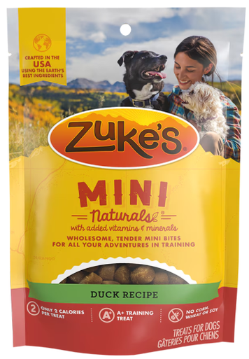 Zuke's Mini Naturals Duck Dog Treat 16oz - Pet Food Warehouse