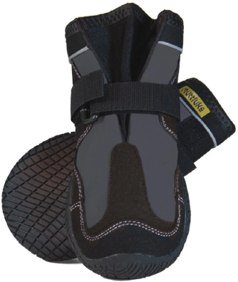 Muttluks Snow Mushers Dog Boots 2 Pack Grey Size 6 Medium - Pet