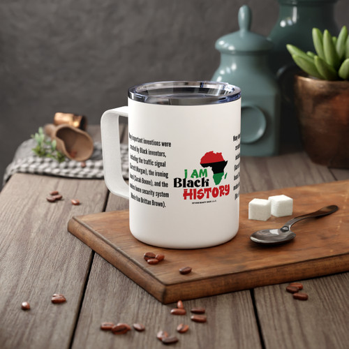 "I Am Black History" Insulated Mug