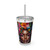 "I Am Loved" Tumbler with Straw, 16oz
