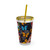 "I Am Loved" Tumbler with Straw, 16oz