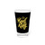 "Real King - To Be A Real King You Must First Be Kind To Yourself" 16 oz. Glass (Black & Gold) 