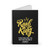 "Real King - To Be A Real King You Must First Be Kind To Yourself" Ruled Line Spiral Notebook - (Black & Gold)