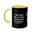 "Real King - To Be A Real King You Must First Be Kind To Yourself" Coffee Mug - (Black, Gold & White)