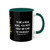 "Real King - To Be A Real King You Must First Be Kind To Yourself" Coffee Mug - (Black, Gold & White)