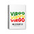 Virgo Astrology Spiral Notebook - Ruled Line