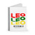 Leo Astrology Spiral Notebook - Ruled Line