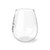  "Mom Is A Title Just Above The Queen" Stemless Wine Glass, 11.75oz
