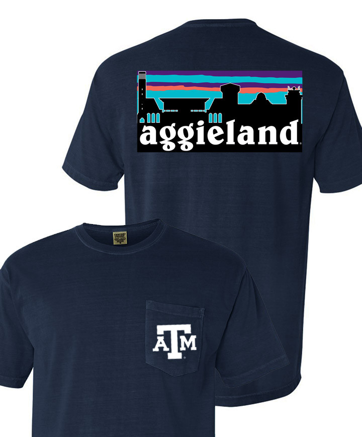 Texas A\u0026M Aggieland Pocket Navy Comfort 