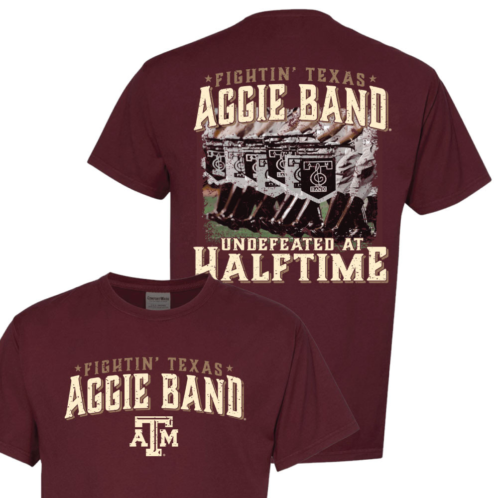 Texas A\u0026M Aggie Band Undefeated At Half 
