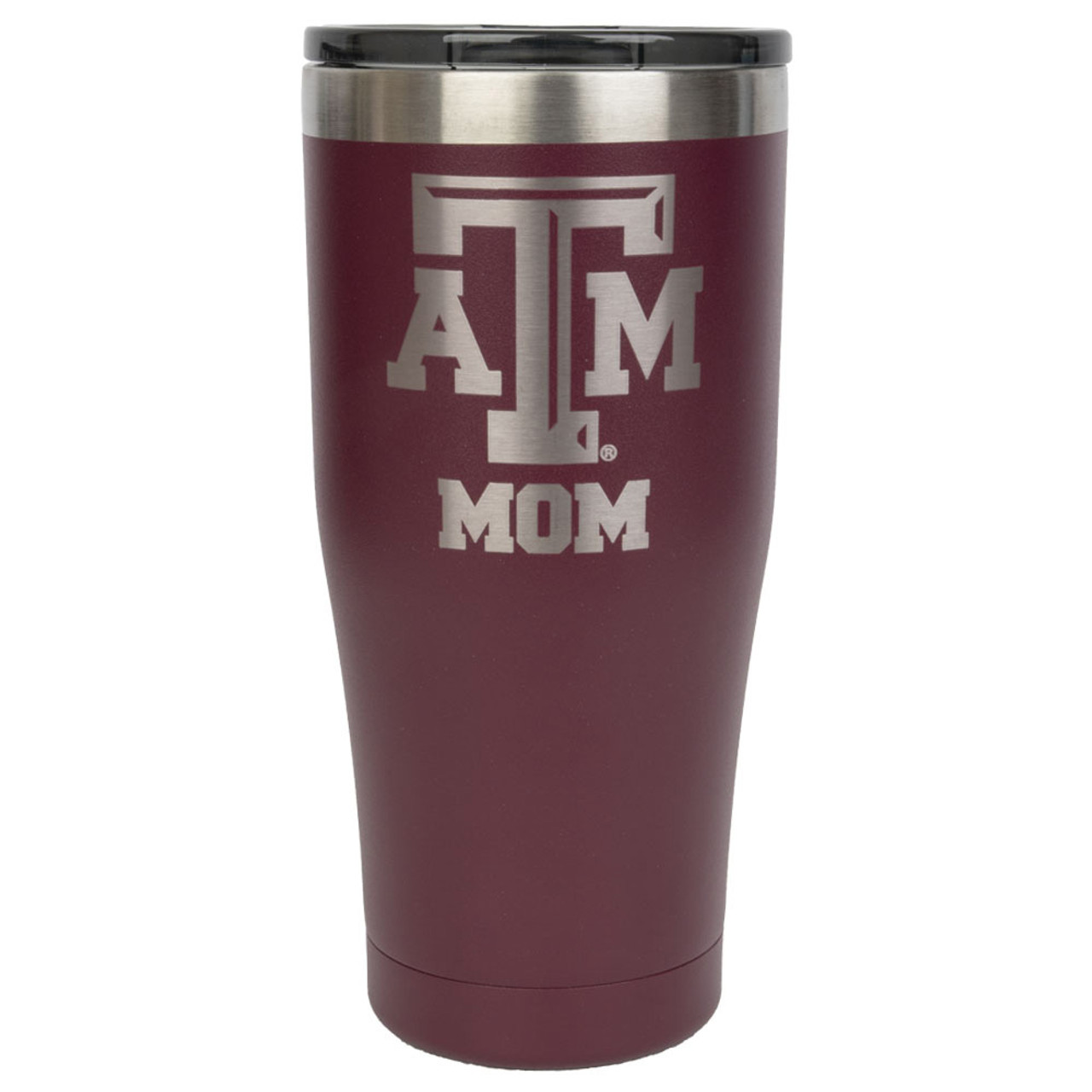 Texas A&M Maroon Tumbler With Straw