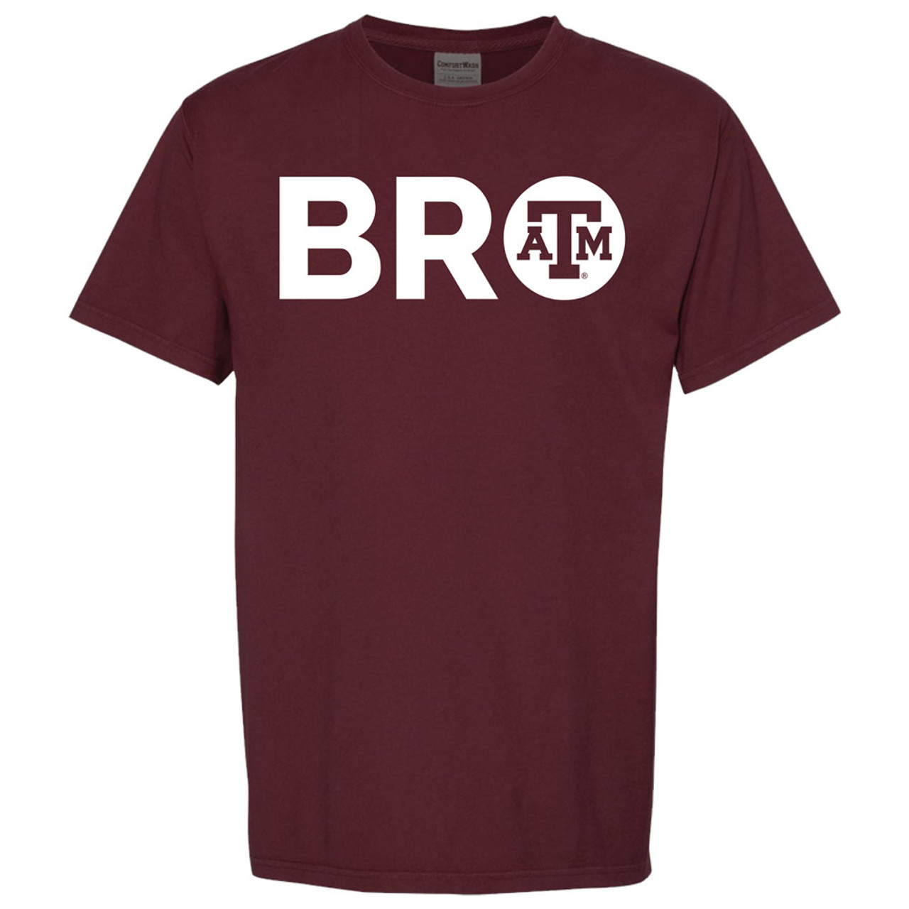 BRO DIE CROPPED BROWN TEE