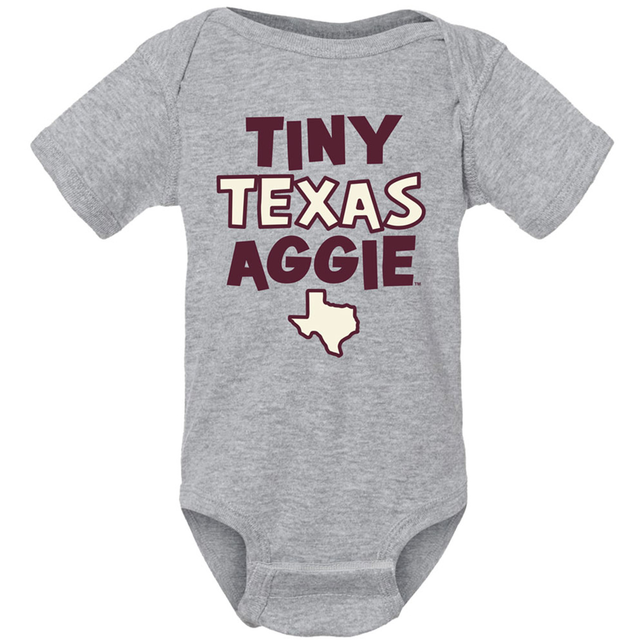  LLC Texas A&M Gig Em FanMitts - Heathered Gray - Newborn