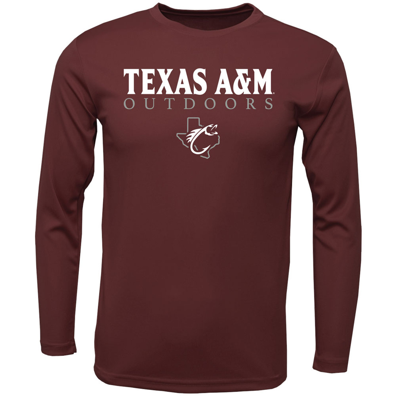 Texas A&M Aggies Outdoor Active Long Sleeve T-Shirt