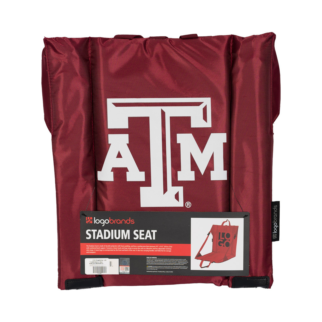 Stadium Seat - Maroon - The Warehouse at C.C. Creations