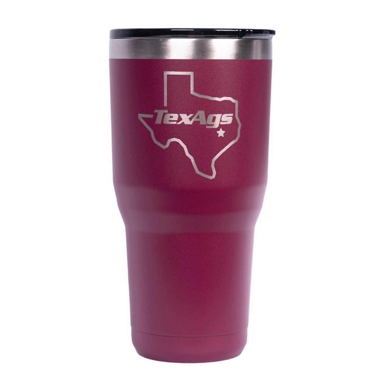 TexAgs 30oz Tumbler - Maroon