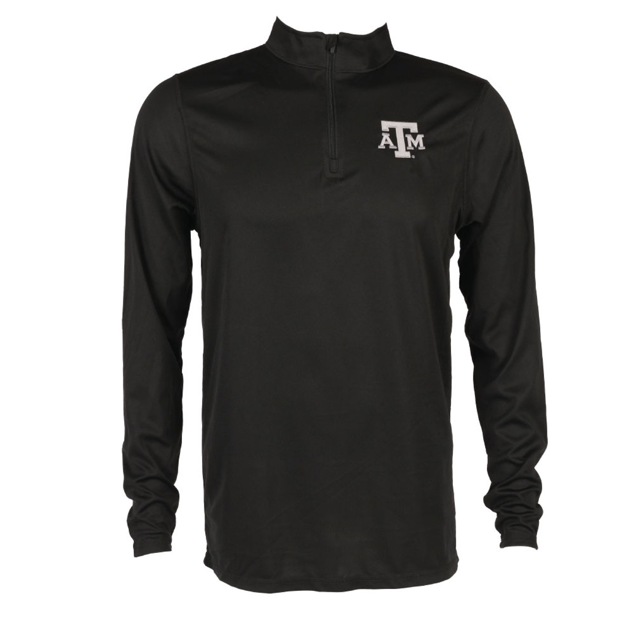 A&M Logo 1/4 Zip - Black - The Warehouse at C.C. Creations