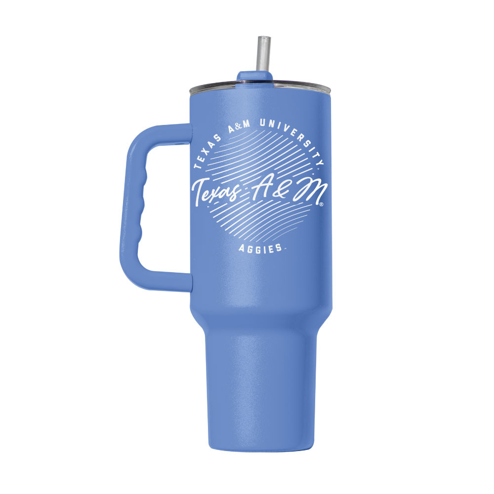 40oz Script Tumbler - Arctic Blue - The Warehouse at C.C. Creations