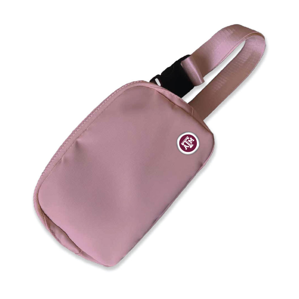 Belt Bag with Medallion - Pink - The Warehouse at C.C. Creations Belt Bag with Medallion - Pink - The Warehouse at C.C. Creations