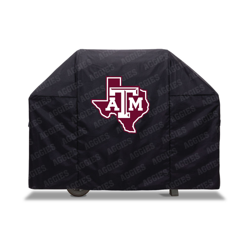 Texas A&M Heavy Duty Grill Cover - Black - The Warehouse at C.C. Creations