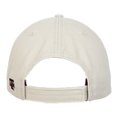 Texas A&M Aggies cream cap with embroidered Texas A&M University Est 1876 text on front