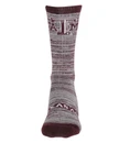 Texas A&M Aggies maroon and gray knit socks with Texas A&M logo and Aggies text