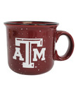 Texas A&M Aggies 14 ounce maroon speckled mug with Texas A&M logo and handle