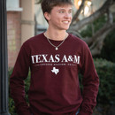 College Station Long Sleeve - Maroon