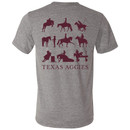 Equine Disciplines Soft Style Short Sleeve - Grey
