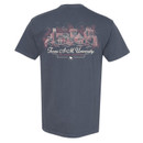 Midnight Aggieland Skyline Short Sleeve - Anchor Slate