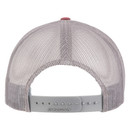 Logo Trucker Cap - Grey & Maroon