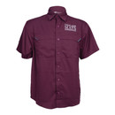 Mays Business School Fishing Shirt - Maroon