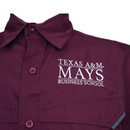 Mays Business School Fishing Shirt - Maroon