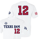 Baseball RWB Jersey Active Tee - White Baseball RWB Jersey Active Tee - White