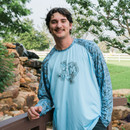 Aggie Outdoors Lonestar Water Active Long Sleeve - Mist