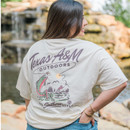 Aggie Outdoors Reel Southern Short Sleeve - Parchment