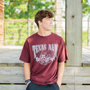 Vintage Shield Short Sleeve - Maroon Vintage Shield Short Sleeve - Maroon