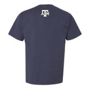 Back design of a small ATM logo in white printed just below the neck.