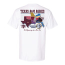 SEC Pattern States Short Sleeve - White SEC Pattern States Short Sleeve - White