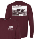 Good Bull Long Sleeve - Maroon Good Bull Long Sleeve - Maroon