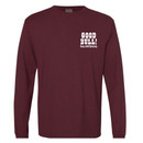 Good Bull Long Sleeve - Maroon Good Bull Long Sleeve - Maroon