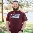 Bruh Short Sleeve - Maroon