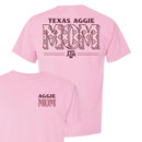 Aggie Mom Pattern Fill Short Sleeve - Blossom