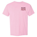 Aggie Mom Pattern Fill Short Sleeve - Blossom