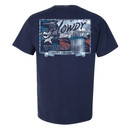 Howdy Water Tower Short Sleeve - Navy