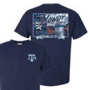 Howdy Water Tower Short Sleeve - Navy