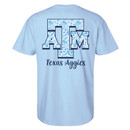 Logo Fill Bow Short Sleeve - Hydrangea Blue Logo Fill Bow Short Sleeve - Hydrangea Blue