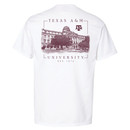 Academic Building Pocket Short Sleeve - White Academic Building Pocket Short Sleeve - White