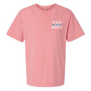 Texas A&M Gingham Circle Short Sleeve - Rubia