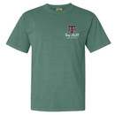 Aggieland Watercolor Short Sleeve - Green